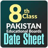 8th class date sheet on 9Apps