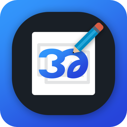 Write Burmese Text on photo icon