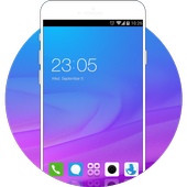 Theme For Vivo Y21L Purple Style Wallpaper icon