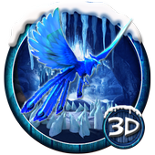 3d الجليد النيون فينيكس موضوع أيقونة