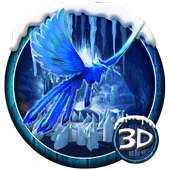 3d Ice neon phoenix theme on 9Apps