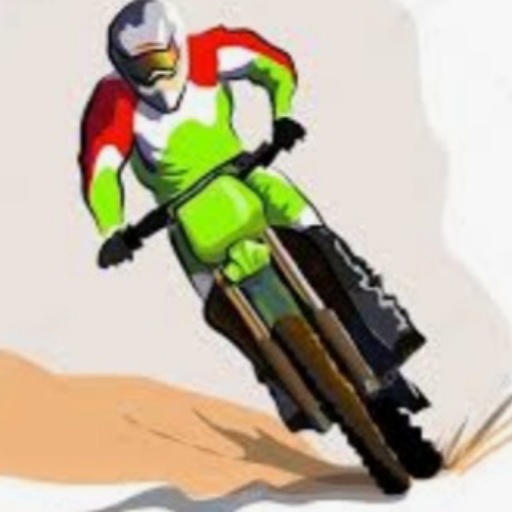 Bike rider (xtreme) icon
