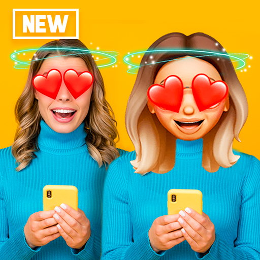3D Face Emoji Camera - Sweet Snap Cat icon