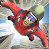 Skydiving Endless Wing Suit city Skyscraper Jump icon