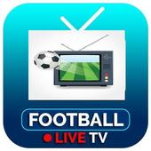Live TV All Channels For Football online Guide icon
