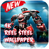 Wallpaper Reel Steel 4K HD أيقونة