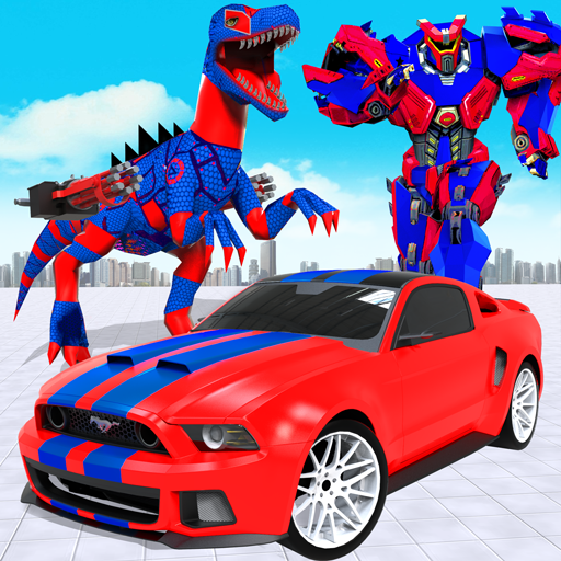 Dinosaur Robot Car Transform: Dino Transport Sim icon