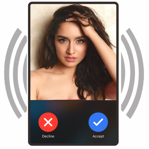 1 Hindi actress call you ✆ video call prank icon