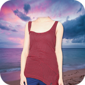 Girls Jeans Top Photo Suit Editor icon
