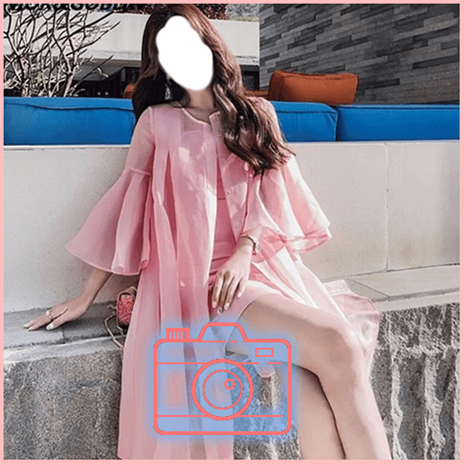 Pink Selfie Camera icon