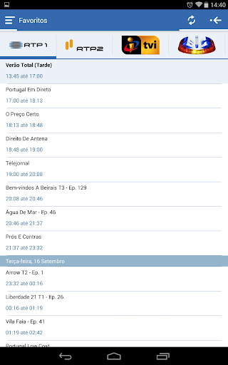 Guia TV PT screenshot 11