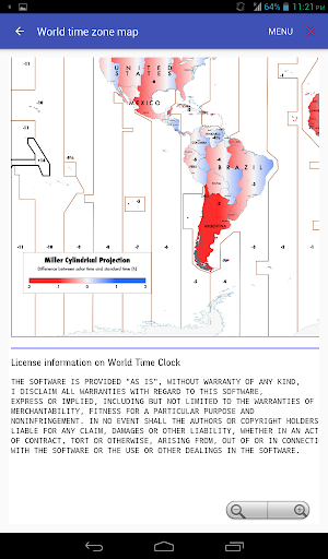 World Time Clock 10 تصوير الشاشة