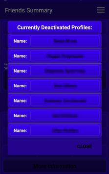 Who unfriended me - free social insight tool screenshot 3