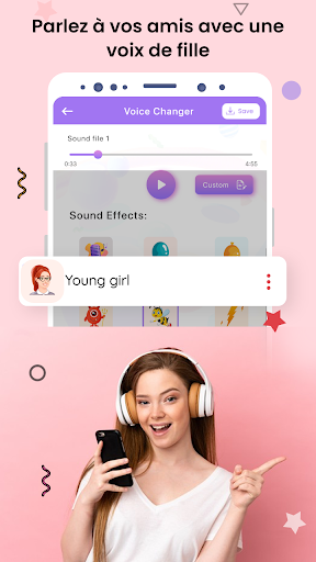 Voix modifié  - Enregistreur screenshot 3