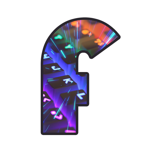 Color Fonts - Cool Keyboard icon