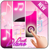 pink piano tiles icon
