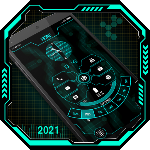 Modish Launcher - App lock, Hide App, HD wallpaper icon