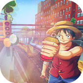 subway luffy pirate dash icon