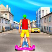 Hoverboard Traffic Racing on 9Apps