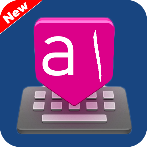 Multi language keyboard: Dual languages typing icon