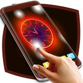 Glowing Clock Live Wallpaper icon