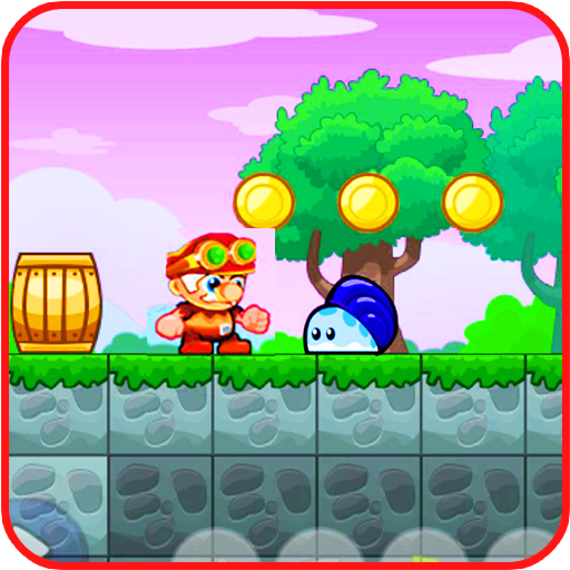 Jungle world adventure 2019 – super boy running icon