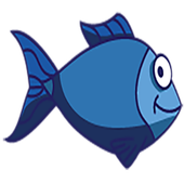 Counting fish icon