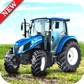 Farm Drive Tractor Games free icon