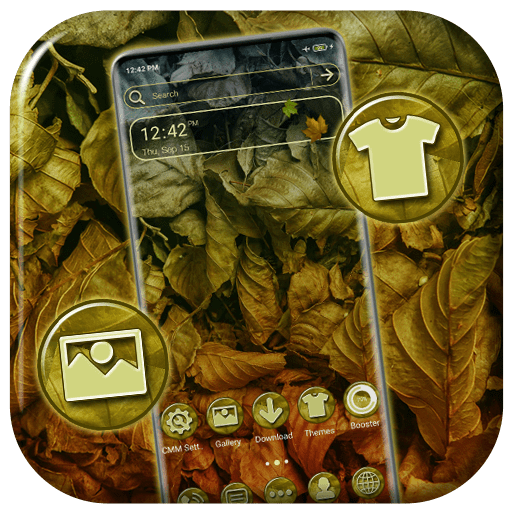 Dry Leaves Theme Launcher icon