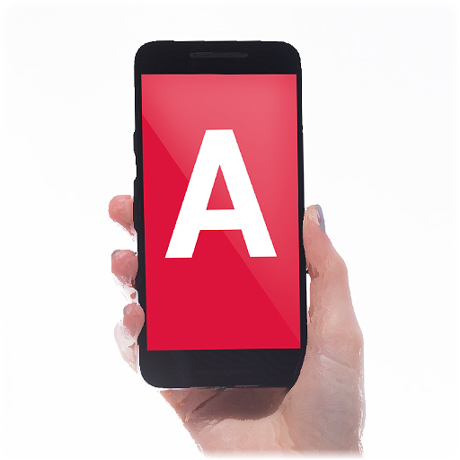 BigUs - big letters and text icon