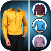 Men Formal Shirt Photo Suit icon