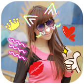Cat face-Cute camera,sticker,Photo editor,Filter icon