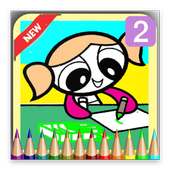 How To Color Girls PowerPuff II on 9Apps