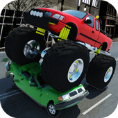 Monster Car Hill Racer 3D icon