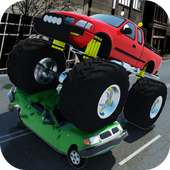 Monster Car Hill Racer 3D