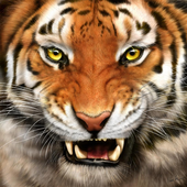 Tiger Face Fire Effects Image icon