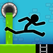 Stickman Run &amp; Jump: Stickman Game 2019 icon