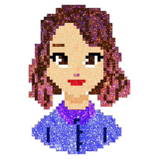Girls Glitter Color by Number - Pixel Art Coloring icon