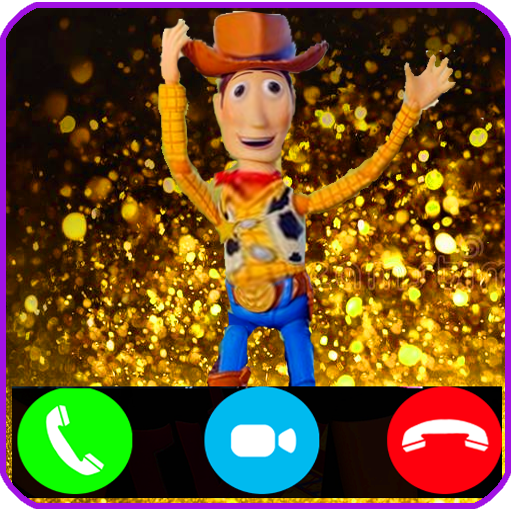 contact chat call :woondy video call prank icon