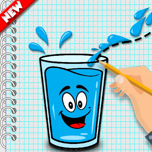 New Draw Water to Happy Glass 2020 icon