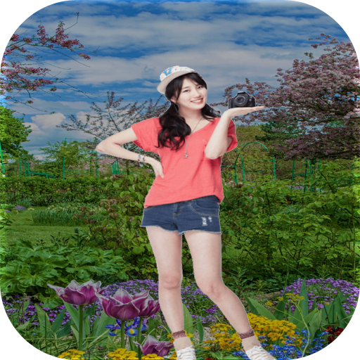 Garden Photo Frames Editor icon