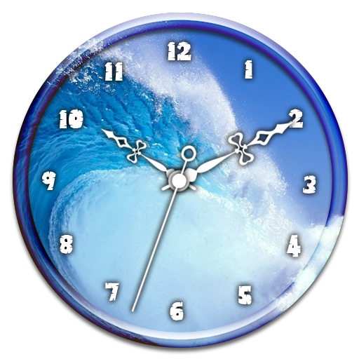 Wave Clock Live Wallpaper icon