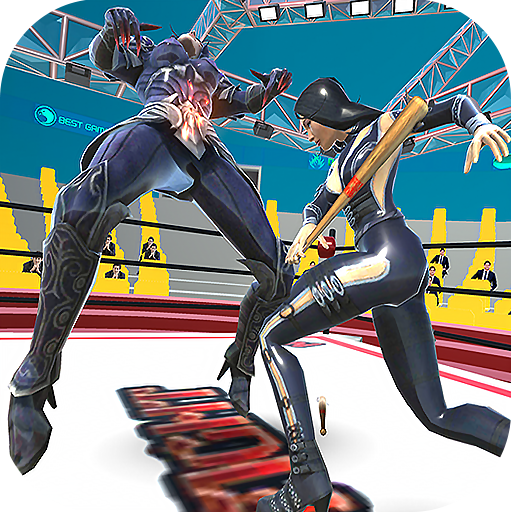 Girls Wrestling Mania:Women Fighter Ring Battle 3D icon