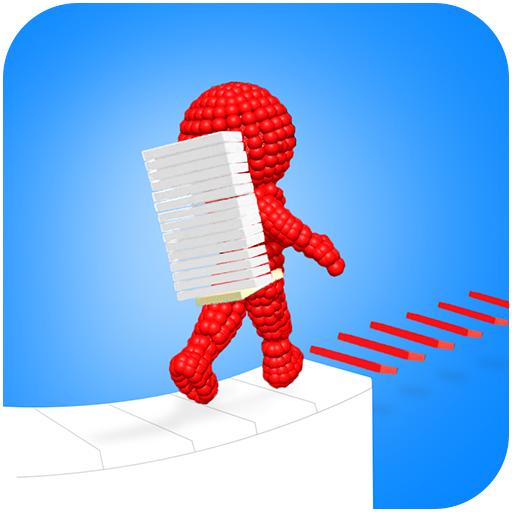 Bridge Ladder Runner: Sandman Stack 3D Race Game icon
