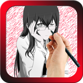 How to Draw Anime Character icon