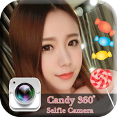 Candy Selfie Camera app icon