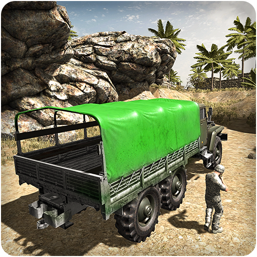 US Army War Truck Driver 3D icon