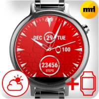 Watch Face Red Art