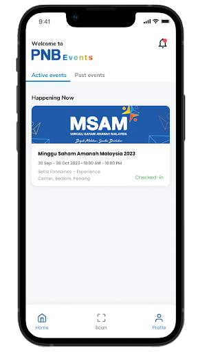 PNB Events स्क्रीनशॉट 2