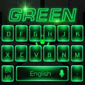 Teclado verde